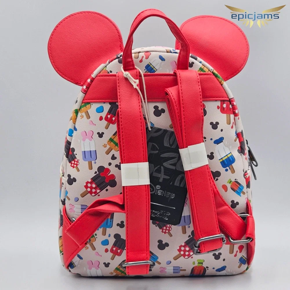 Loungefly Disney Mickey Mouse & Friends Popsicle Mini Backpack New